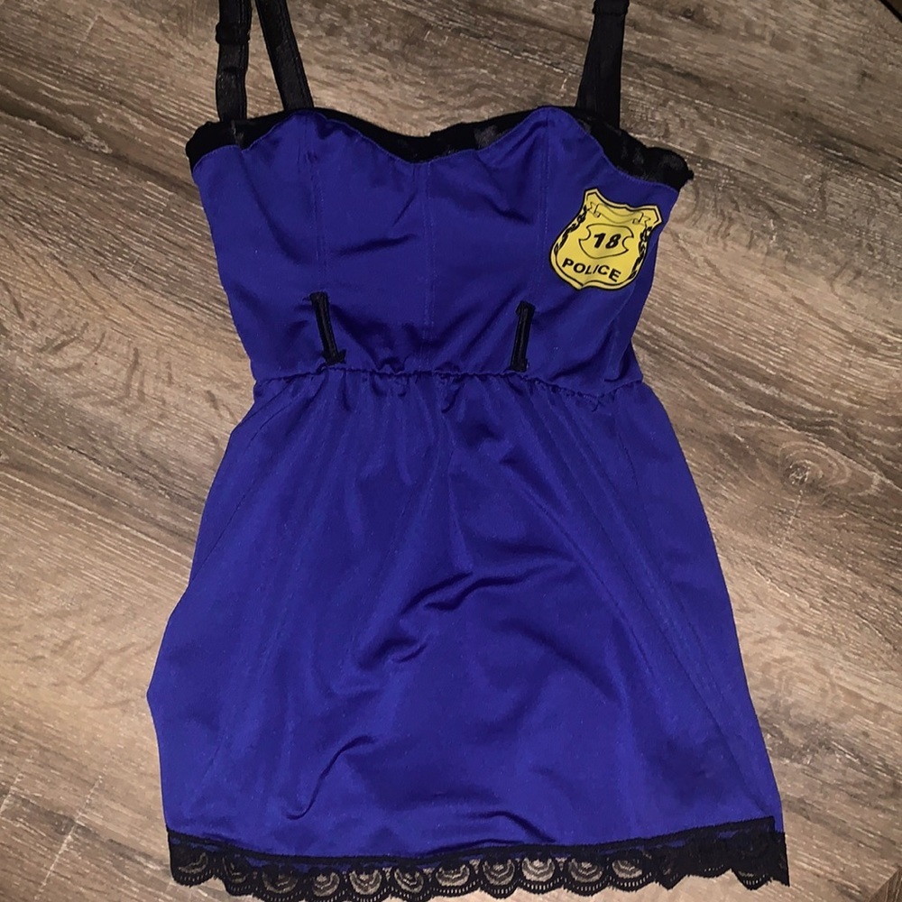 Adore Me Brand Size S-XS. Cop Lingerie Dress Wire Bra Included. Never Worn!